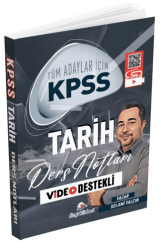 2026 Tüm Adaylar İçin KPSS Tarih Video Destekli Ders Notları - Dizgi Kitap