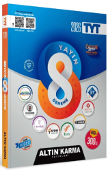 2026 TYT 8 Yayın Deneme - Altın Karma Yayınları
