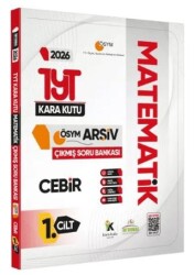 2026 YKS-TYT Matematik Kara Kutu 1.Cilt Cebir Çıkmış Soru Bankası Konu Özetli Dijital Çözümlü - Karakutu Yayın