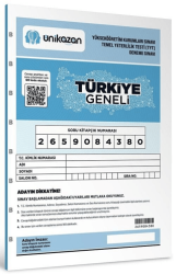 2026 YKS TYT Türkiye Geneli Ünikazan Deneme Sınavı Çözümlü - Marka Yayınları