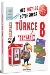 2027 8. Sınıf Tematik Türkçe Soru Bankası - Sinan Kuzucu Yayınları