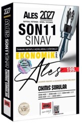 2027 ALES Sayısal-Sözel Yetenek Son 11 Sınav Çıkmış Sorular Ekonomik Seri - Yargı Yayınevi