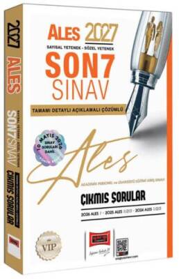 2027 ALES Sayısal-Sözel Yetenek Son 7 Sınav Tamamı Çözümlü Çıkmış Sorular - 1