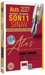 2027 ALES Sayısal Yetenek Son 11 Sınav Tamamı Çözümlü Çıkmış Sorular - Yargı Yayınevi