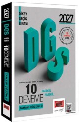 2027 DGS Sayısal - Sözel Yetenek Tamamı Çözümlü Fasikül Fasikül 10 Deneme - Yargı Yayınevi
