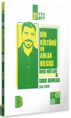 2027 TYT-AYT Din Kültürü ve Ahlak Bilgisi Ders Notları ve Video Çözümlü Soru Bankası - 1