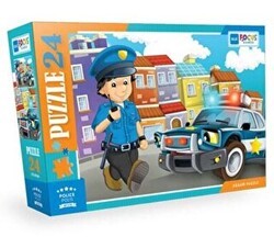 24 Parça Police Polis Blue Focus Yayınları - Blue Focus Yayınları