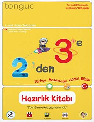 Tonguç Akademi 2`den 3`e Hazırlık Kitabı - 1