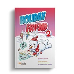 ONburda Yayınları 2. Sınıf Holiday Friend Yarıyıl Tatil Kitabı - ONburda Yayınları