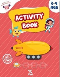 3-4 Age Activity Book - Yeti Kitap