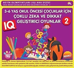 3-6 Yaş Okul Öncesi Çocuklar İçin Çoklu Zeka ve Dikkat Geliştirici Oyunlar 2 - Ekinoks Yayın Grubu