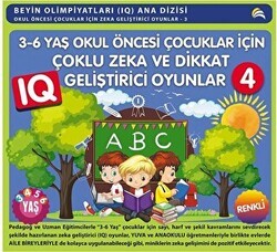 3 - 6 Yaş Okul Öncesi Çocuklar İçin Çoklu Zeka ve Dikkat Geliştirici Oyunlar 4 - Ekinoks Yayın Grubu