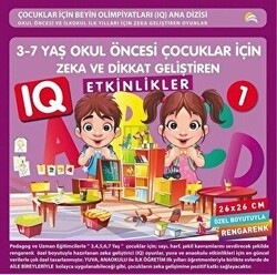 3-7 Yaş Okul Öncesi Çocuklar İçin Zeka ve Dikkat Geliştiren Etkinlikler 1 - Ekinoks Yayın Grubu