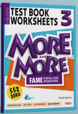 3 More and More Test Book - Worksheets - 1