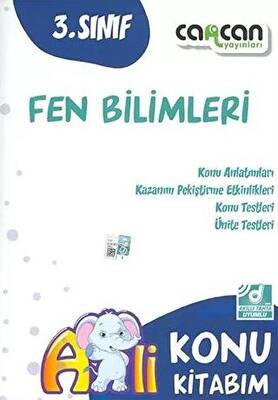 Cancan Yayınları 3. Sınıf Fen Bilimleri Konu Kitabım - 1