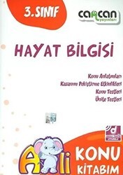 Cancan Yayınları 3. Sınıf Hayat Bilgisi Konu Kitabım - Cancan Yayınları