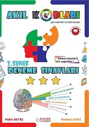 3. Sınıf Akıl Kodları Deneme Sınavı - Palme Yayınları