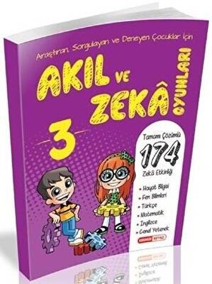 Kırmızı Beyaz Yayınları 3. Sınıf Akıl ve Zeka Oyunları - 1