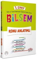 Editör Yayınevi 3. Sınıf Bilsem Konu Anlatım Kitabı - Editör Yayınevi