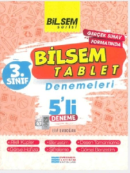 3. Sınıf Bilsem Tablet 5`li Deneme - Evrensel İletişim Yayınları