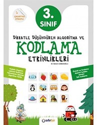 Sıfırbir Yayınevi 3. Sınıf Algoritma ve Kodlama Etkinlikleri - Sıfırbir Yayınevi