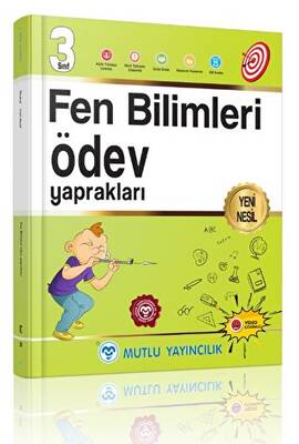 Mutlu Yayıncılık 3. Sınıf Fen Bilimleri Ödev Yaprakları - 1