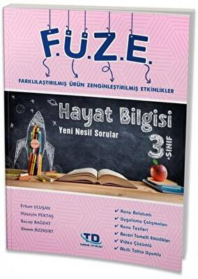Tandem Yayınları 3. Sınıf FÜZE Hayat Bilgisi Yeni Nesil Sorular - 1
