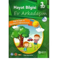 4 Adım Yayınları 3. Sınıf Hayat Bilgisi Ev Arkadaşım - 1