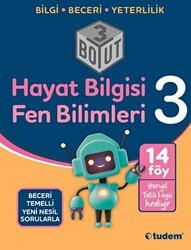 Tudem Yayınları - Bayilik 3. Sınıf Hayat Bilgisi + Fen Bilimleri 3 Boyut - Tudem Yayınları - Bayilik