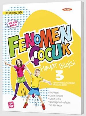 Fenomen Yayınları 3. Sınıf Hayat Bilgisi Fenomen Çocuk - 1