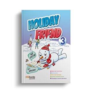 ONburda Yayınları 3. Sınıf Holiday Friend Yarıyıl Tatil Kitabı - 1