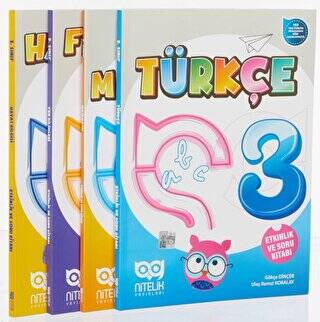 Nitelik Yayınları - Bayilik 3. Sınıf İlkokul Soru Seti Tüm Dersler - 1