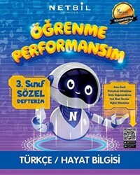 Netbil Yayıncılık 3. Sınıf Öğrenme Performansım Sözel Defterim - Netbil Yayıncılık