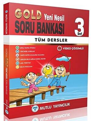 Mutlu Yayıncılık 3. Sınıf Tüm Dersler Gold Soru Bankası - 1