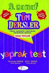 Tanışır Yayınları 3. Sınıf Tüm Dersler Konu Testleri Test - Tanışır Yayınları