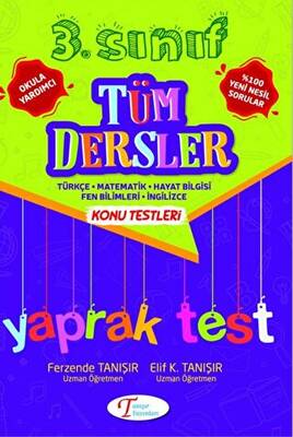 Tanışır Yayınları 3. Sınıf Tüm Dersler Konu Testleri Test - 1