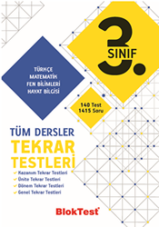 Tudem Yayınları - Bayilik 3. Sınıf Tüm Dersler Tekrar Testleri - Tudem Yayınları - Bayilik