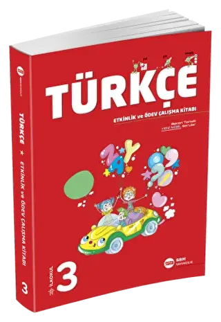 SBM Yayıncılık 3. Sınıf Türkçe Etkinlik ve Ödev Çalışma Kitabı - 1
