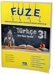 Tandem Yayınları 3. Sınıf Türkçe FÜZE Türkçe Yeni Nesil Sorular - Tandem Yayınları