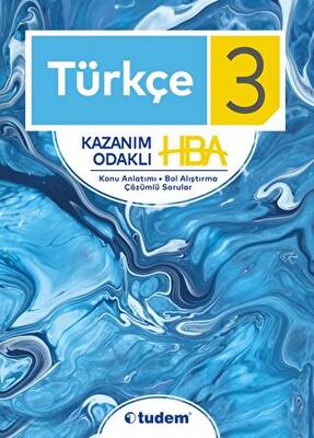 Tudem Yayınları - Bayilik 3. Sınıf Türkçe Kazanım Odaklı HBA - 1