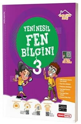 Kırmızı Beyaz Yayınları 3. Sınıf Yeni Nesil Fen Bilgini - 1