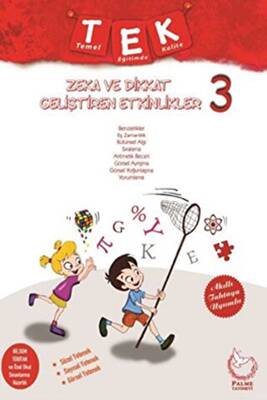 3. Sınıf Zeka ve Dikkat Geliştiren Etkinlikler + Yaprak Test Hediyeli - 1