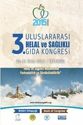 3 Uluslararası Helal ve Sağlıklı Gıda Kongresi - Necmettin Erbakan Üniversitesi Yayınları