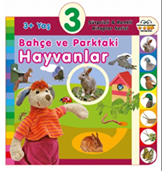 3+ Yaş Bahçe ve Parktaki Hayvanlar - 0-6 Yaş Yayınları