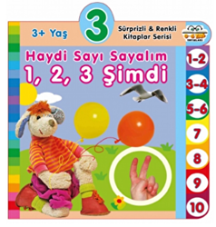 3+ Yaş Haydi Sayı Sayalım 1,2,3 Şimdi - 0-6 Yaş Yayınları