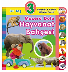 3+ Yaş Macera Dolu Hayvanat Bahçesi - 0-6 Yaş Yayınları