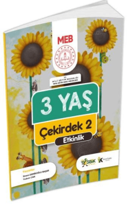 3 Yaş Okul Öncesi MEB Etkinlik Kitabı Çekirdek 2 Eğlenceli ve Öğretici Aktiviteler - 1