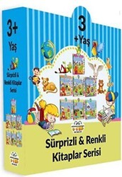 3+ Yaş Sürprizli ve Renkli Kitaplar Serisi 7 Kitap Set - 0-6 Yaş Yayınları