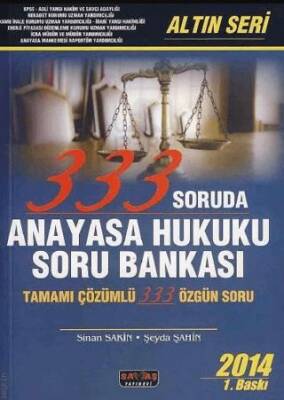 333 Soruda Anayasa Hukuku Soru Bankası - 1