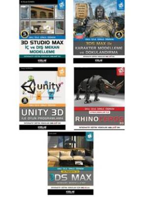 3D Eğitim Seti 5 Kitap Takım - 1